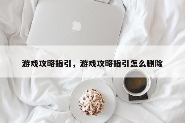 游戏攻略指引，游戏攻略指引怎么删除