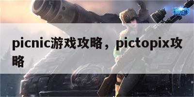 picnic游戏攻略，pictopix攻略