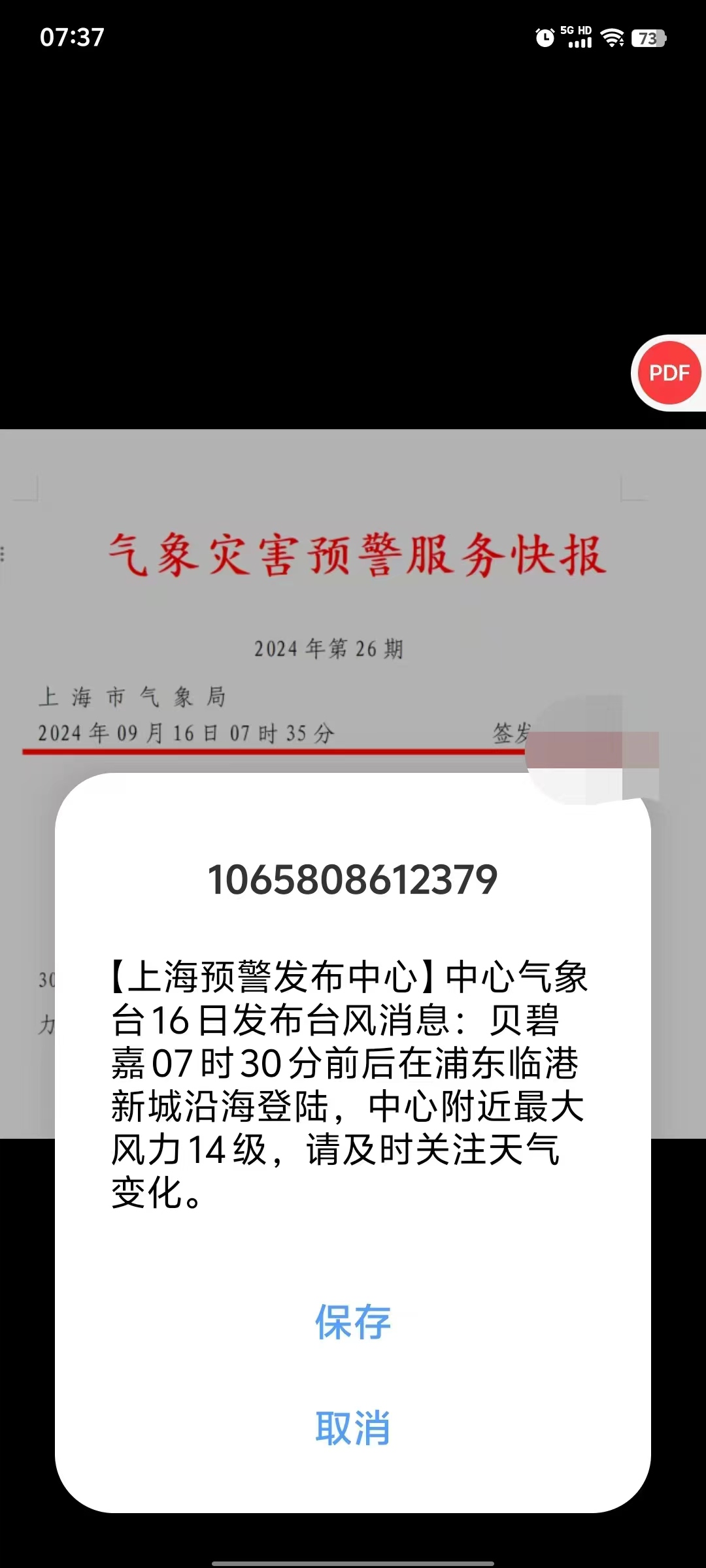 迎战台风“贝碧嘉”！上海市气象局：加强主动互动联动  全力筑牢安全防线